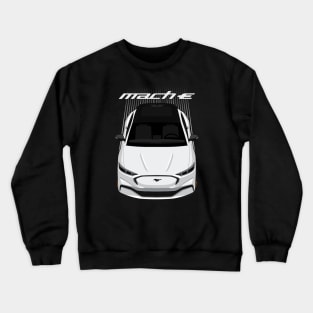 Ford Mustang Mach E SUV - White Crewneck Sweatshirt